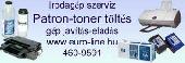 patron- toner t�lt�se, 